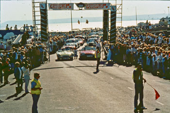 The start line at the first Bexhill 100 event